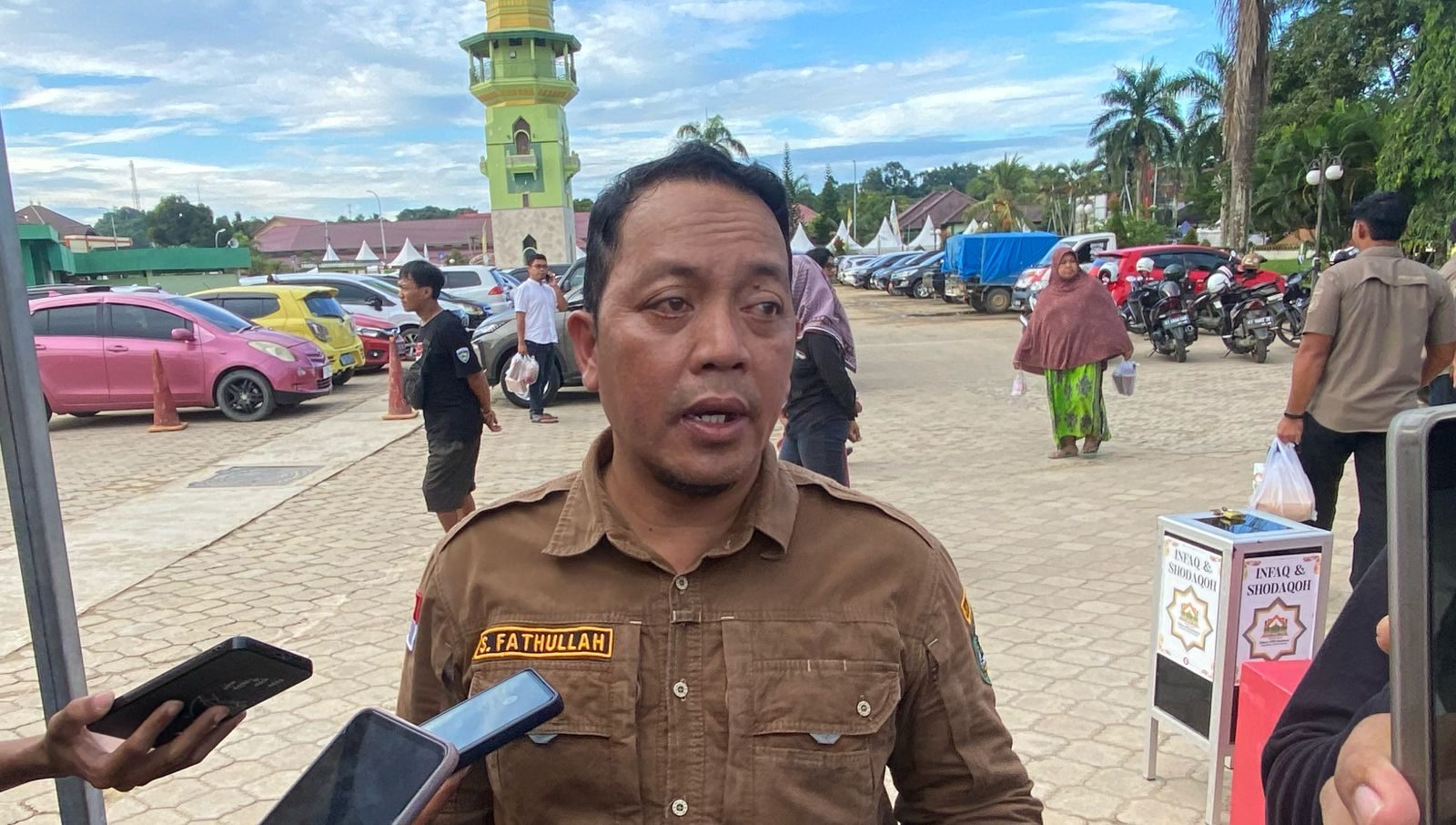 Plt. Kepala Disperindag Kukar, Sayid Fathullah. (Foto: Yah/Klausa)