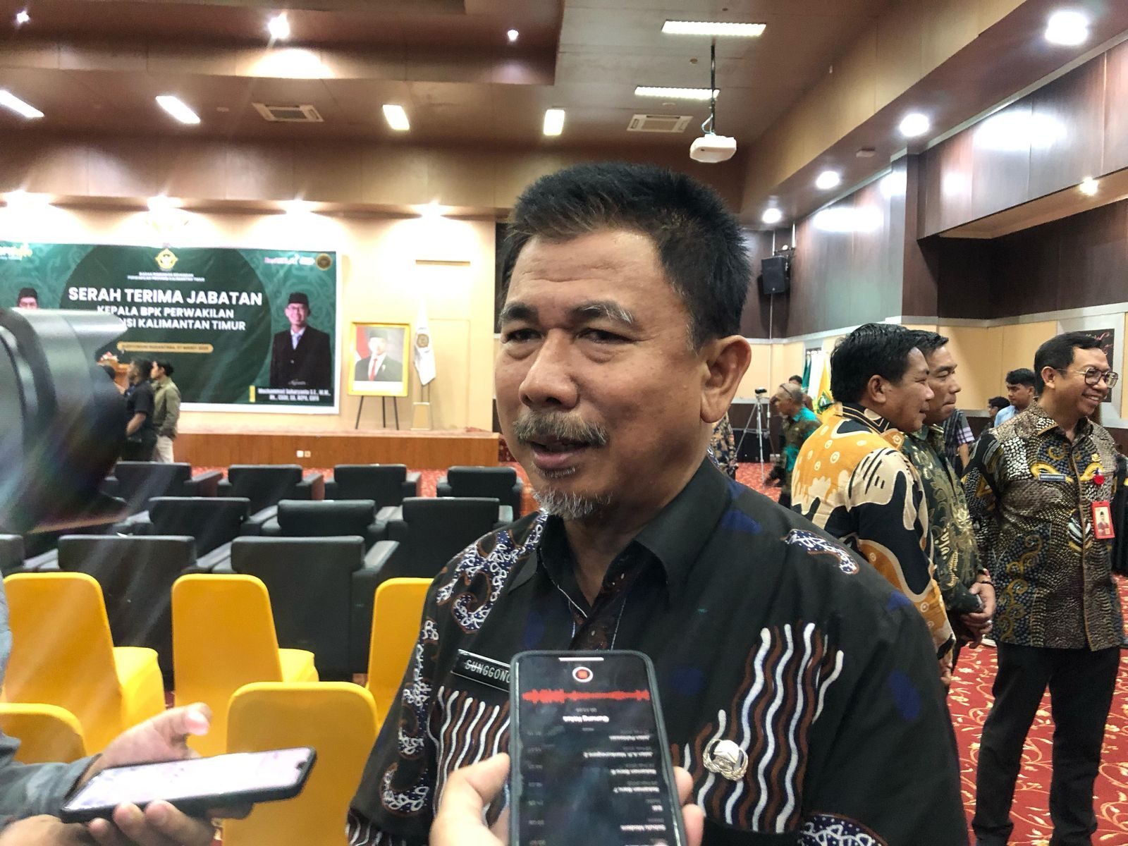 Sekda Kukar, Sunggono. (Foto: Yah/Klausa)