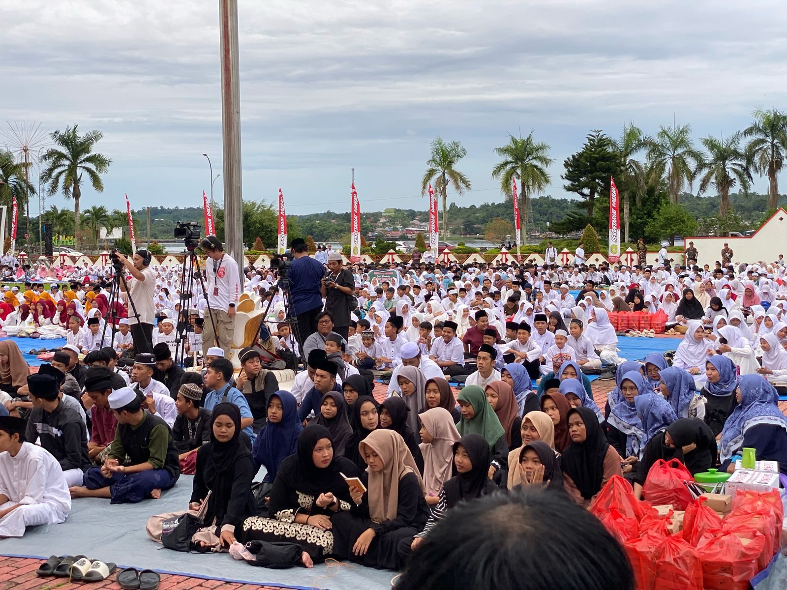 Suasana Gerakan Etam Mengaji. (Foto: Yah/Klausa)