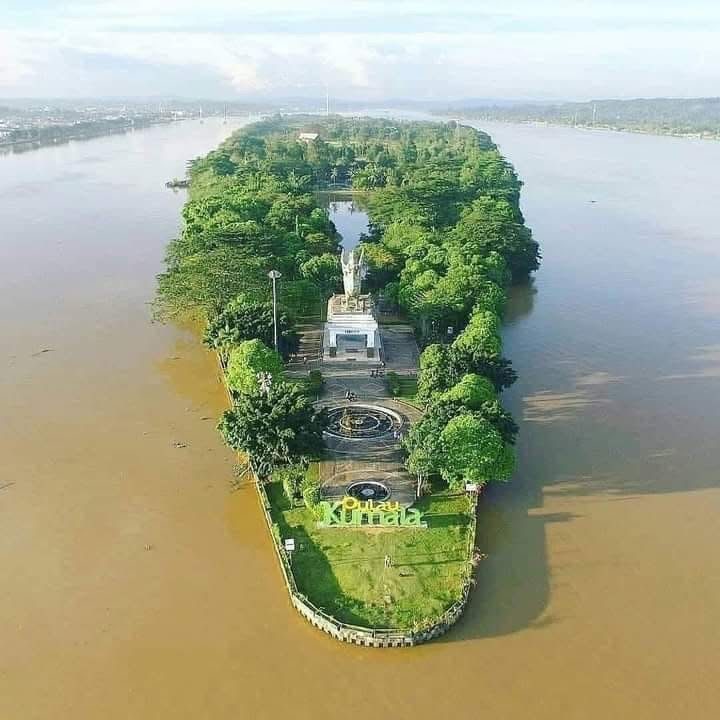 Pulau Kumala, Tenggarong. (Foto: Istimewa)