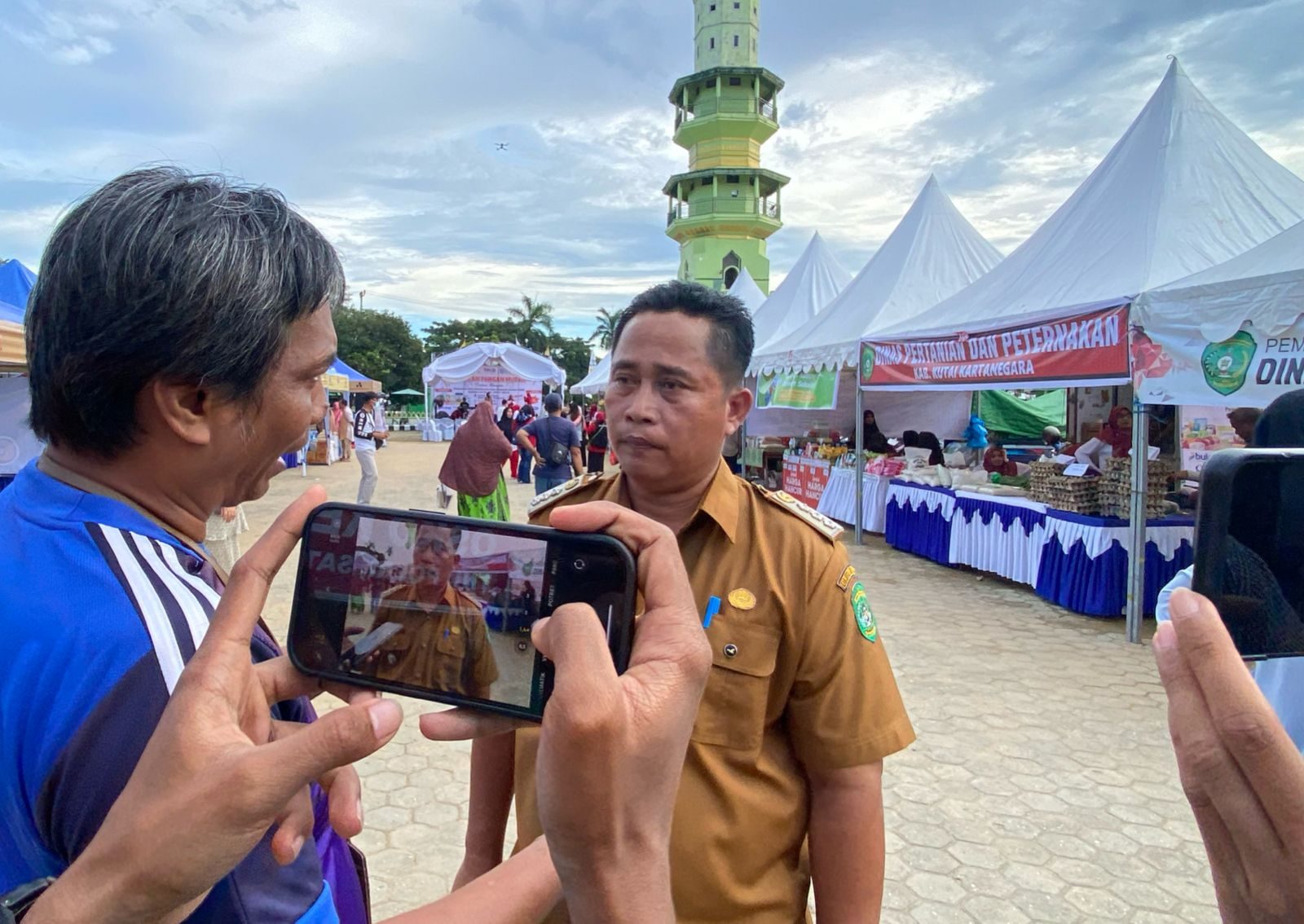 Camat Tenggarong, Sukono. (Foto: Yah/Klausa)