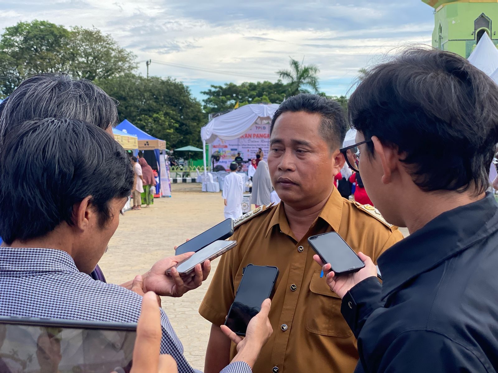 Camat Tenggarong, Sukono. (Foto: Yah/Klausa)