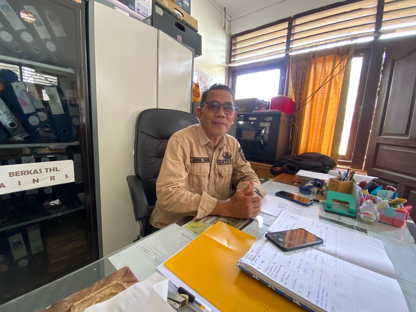 Kasi Kesejahteraan Rakyat (Kesra) Kecamatan Sebulu, Nurul Yakin. (Foto: Yah/Klausa)