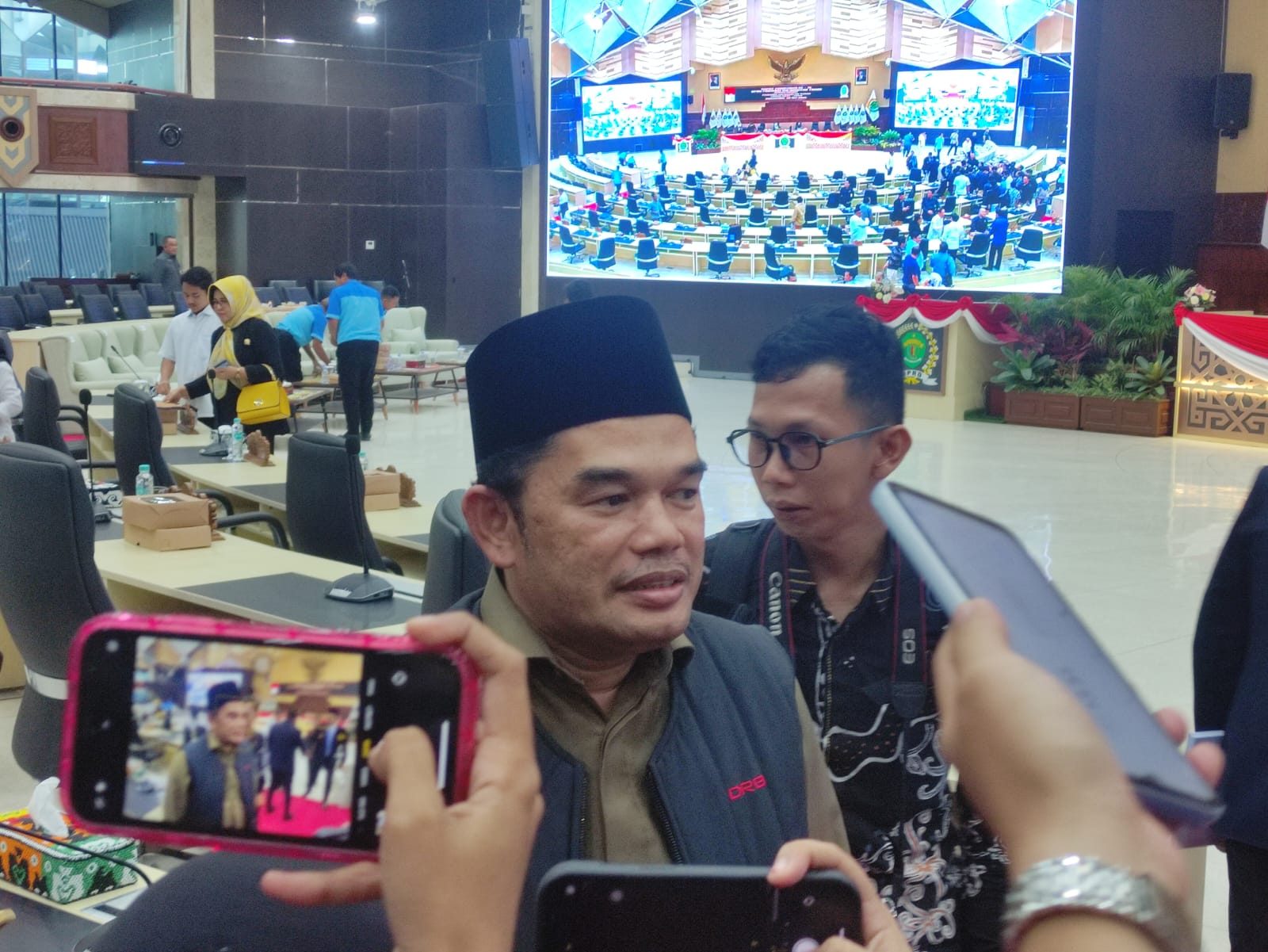 Hasanuddin Mas'ud, Ketua DPRD Kalimantan Timur.
( Foto : Din/Klausa )