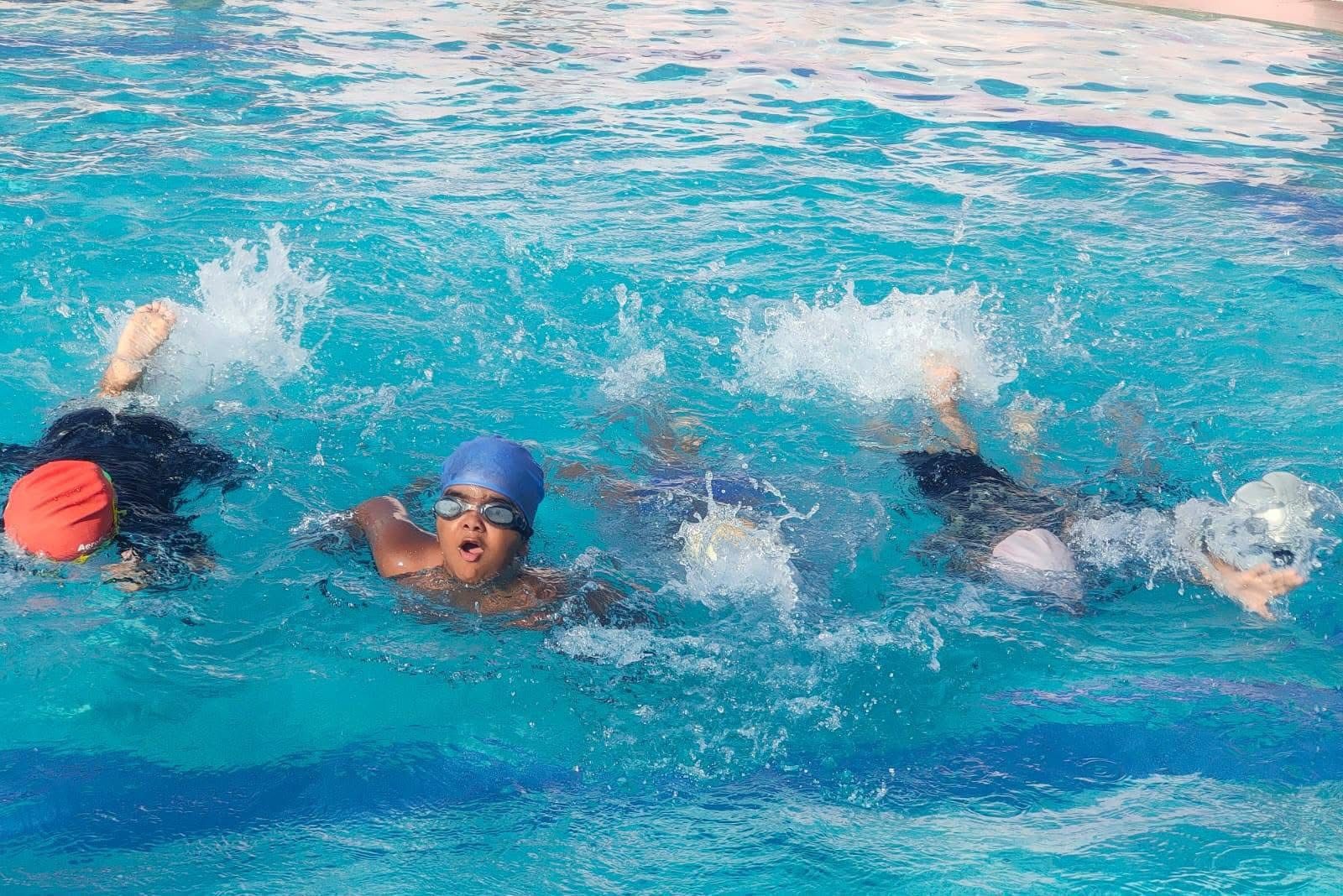 Splash The Fun: Fun Swimming Competition” yang digelar di Kolam Renang Hotel Puri Senyiur pada Kamis, (26/6/2025). (Yah/Klausa)