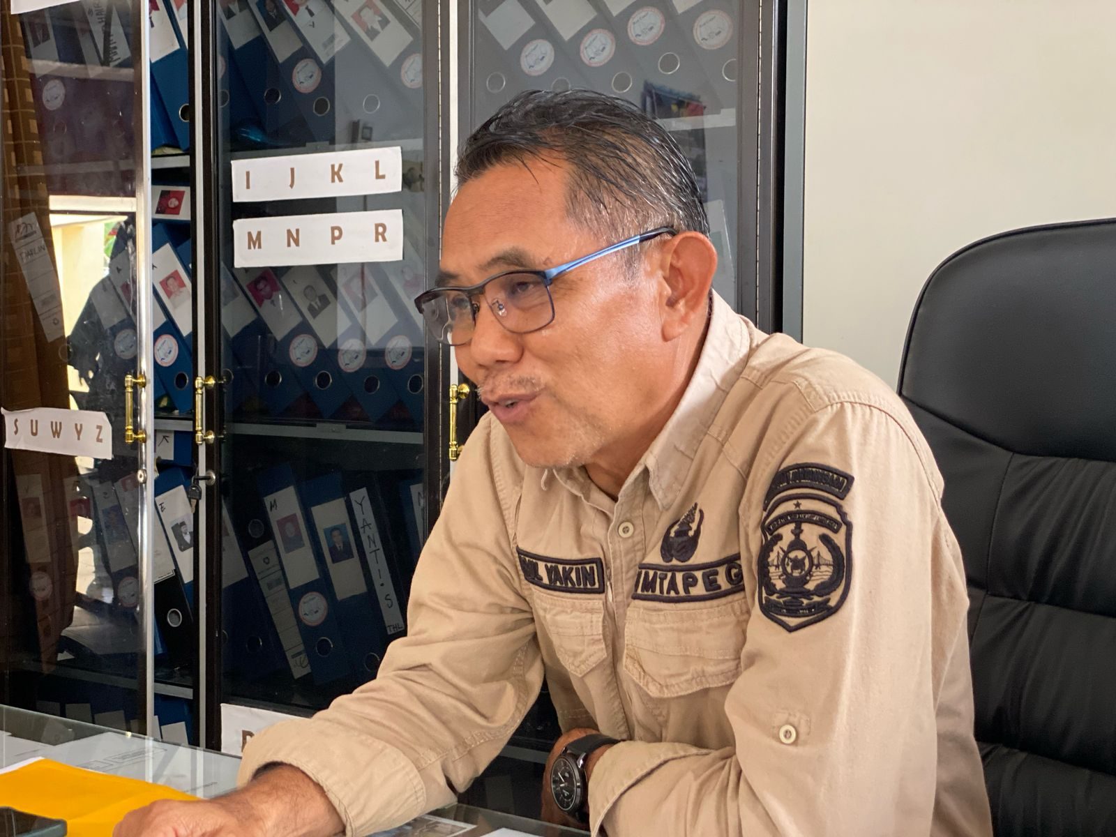 Kasi Kesejahteraan Rakyat (Kesra) Kecamatan Sebulu, Nurul Yakin. (Foto: Yah/Klausa)