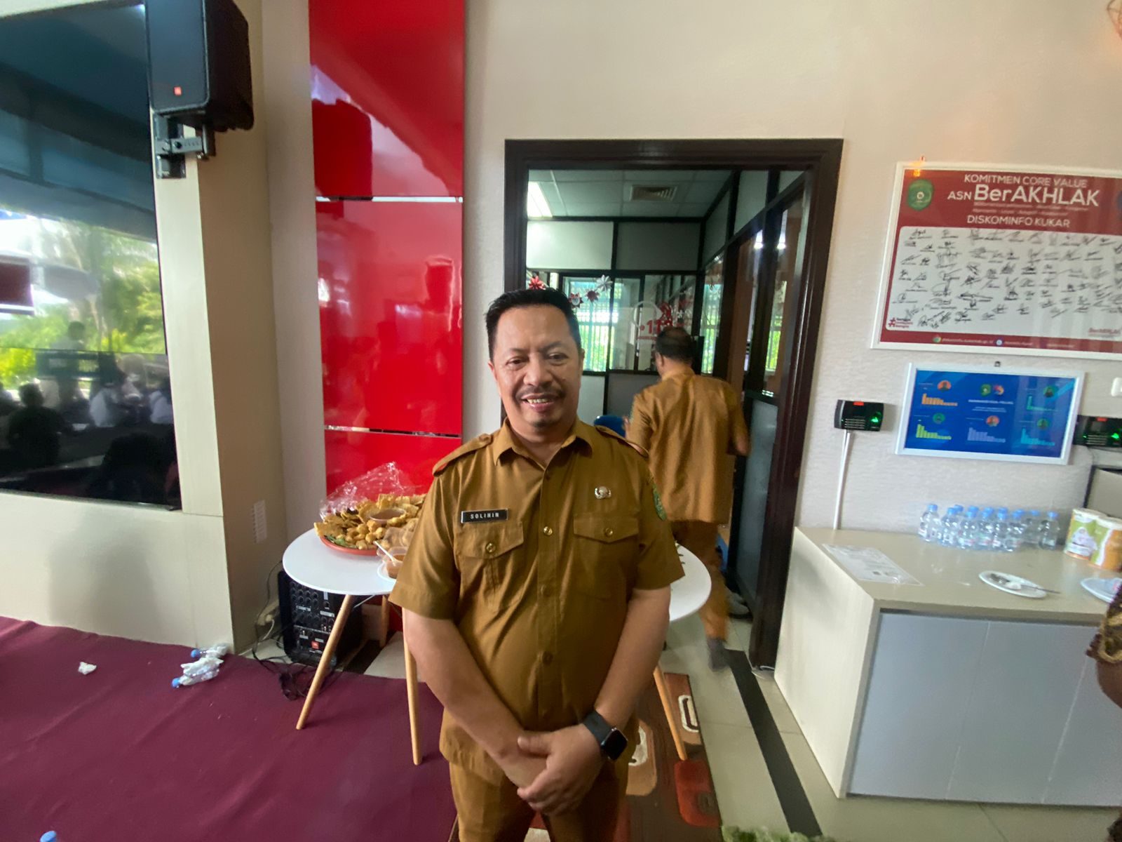 Plt Kadis Kominfo Kukar, Solihin. (Foto: Yah/Klausa)
