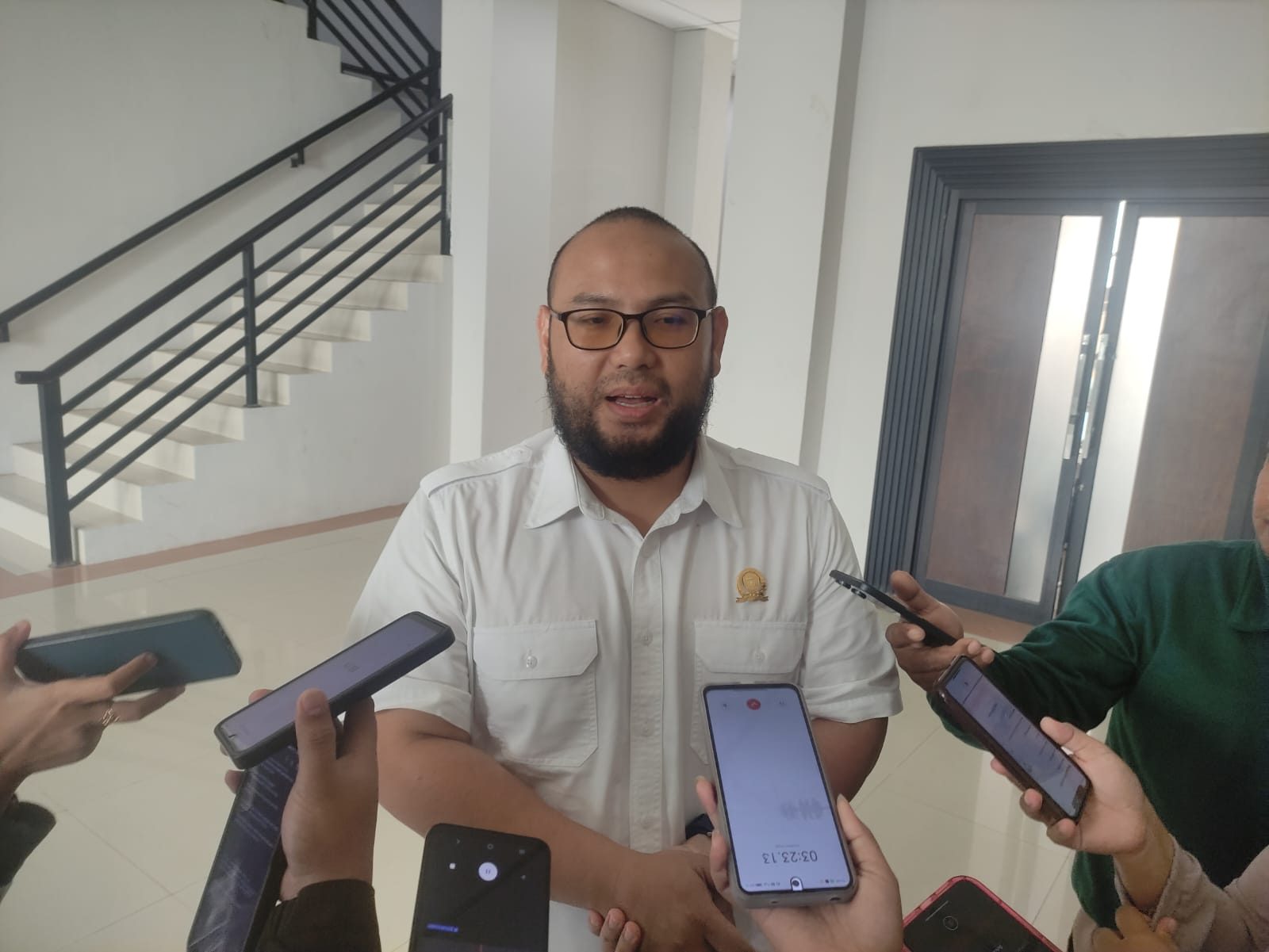Anggota Komisi II DPRD Kaltim, Abdul Giaz.
( Foto : Din/Klausa )