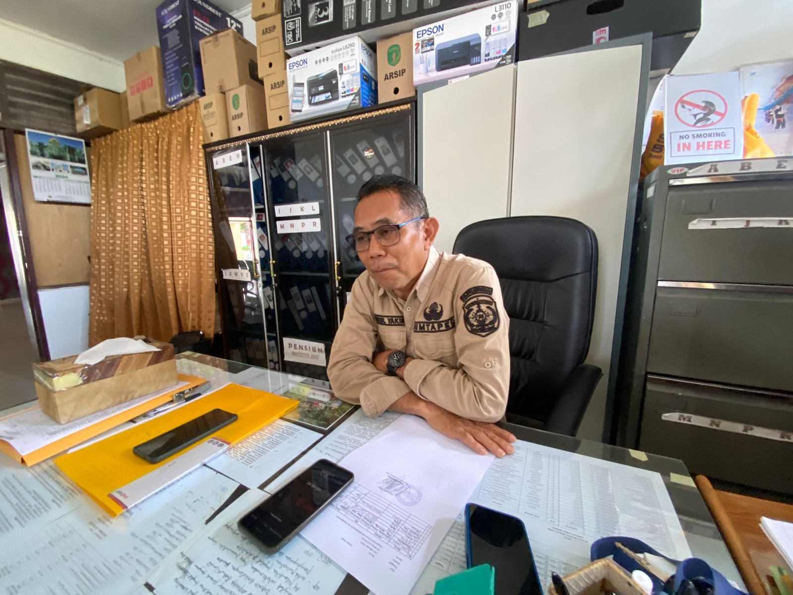 Kasi Kesra Kecamatan Sebulu, Nurul Yakin. (Foto: Yah/Klausa)