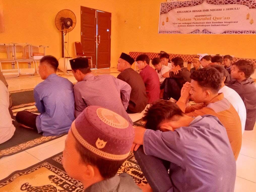 Pendidikan Agama SMKN 1 Sebulu. (Foto: Yah/Klausa)