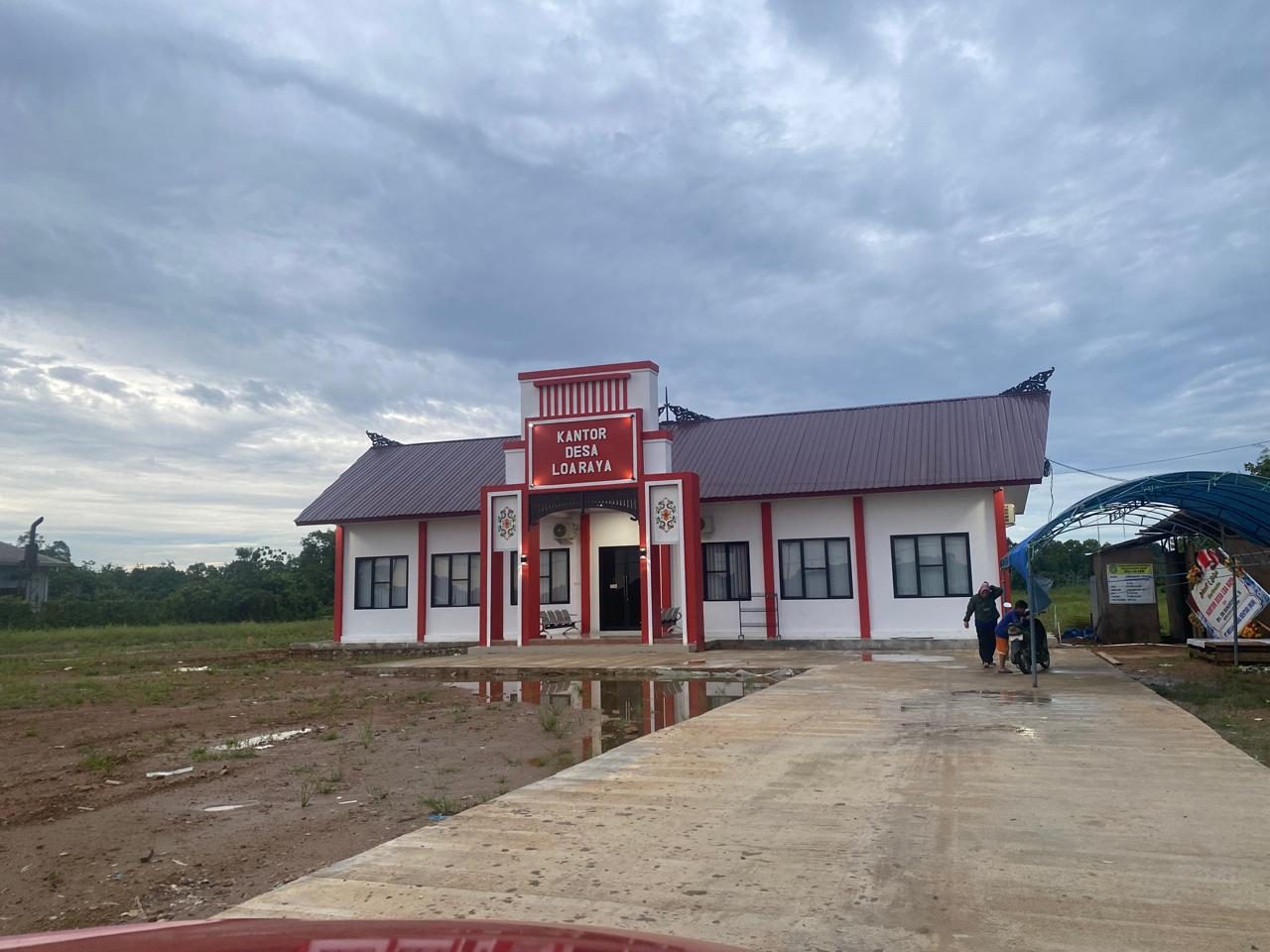Kantor Desa Loa Raya, Kukar. (Foto: Yah/Klausa)