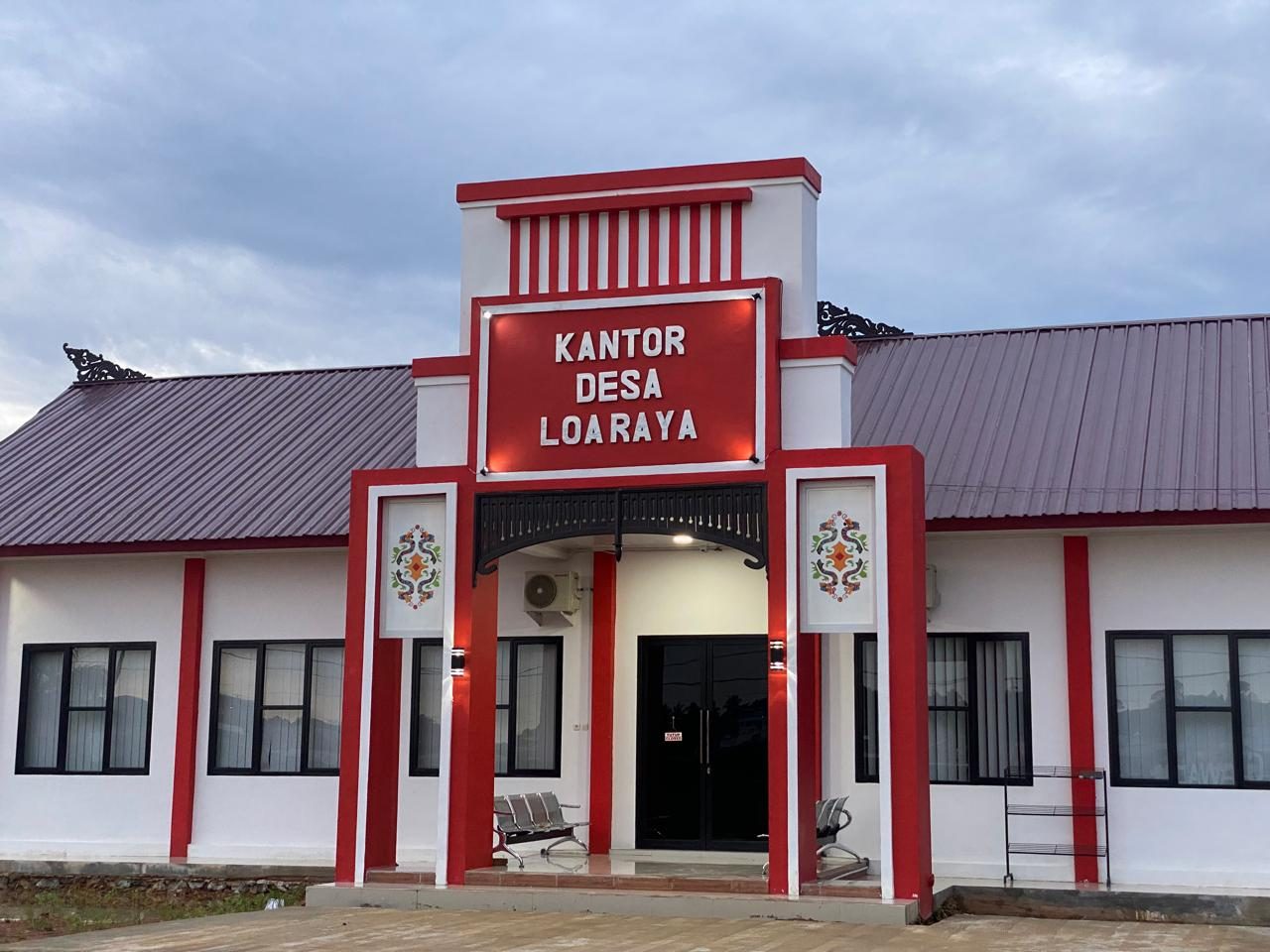 Kantor Desa Loa Raya, Kukar. (Fot: Yah/Klausa)