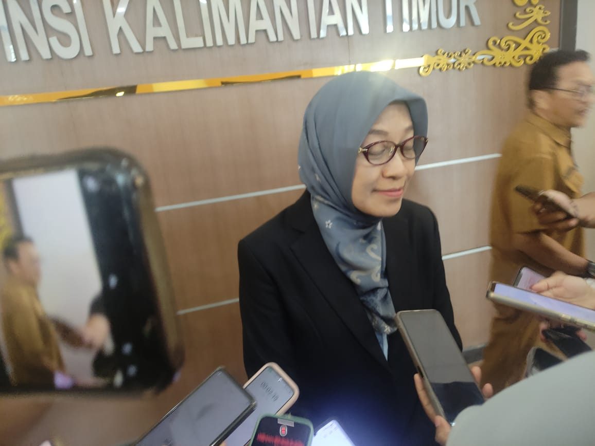 Sekdaprov Kaltim, Sri Wahyuni. (Foto: Din/Klausa)