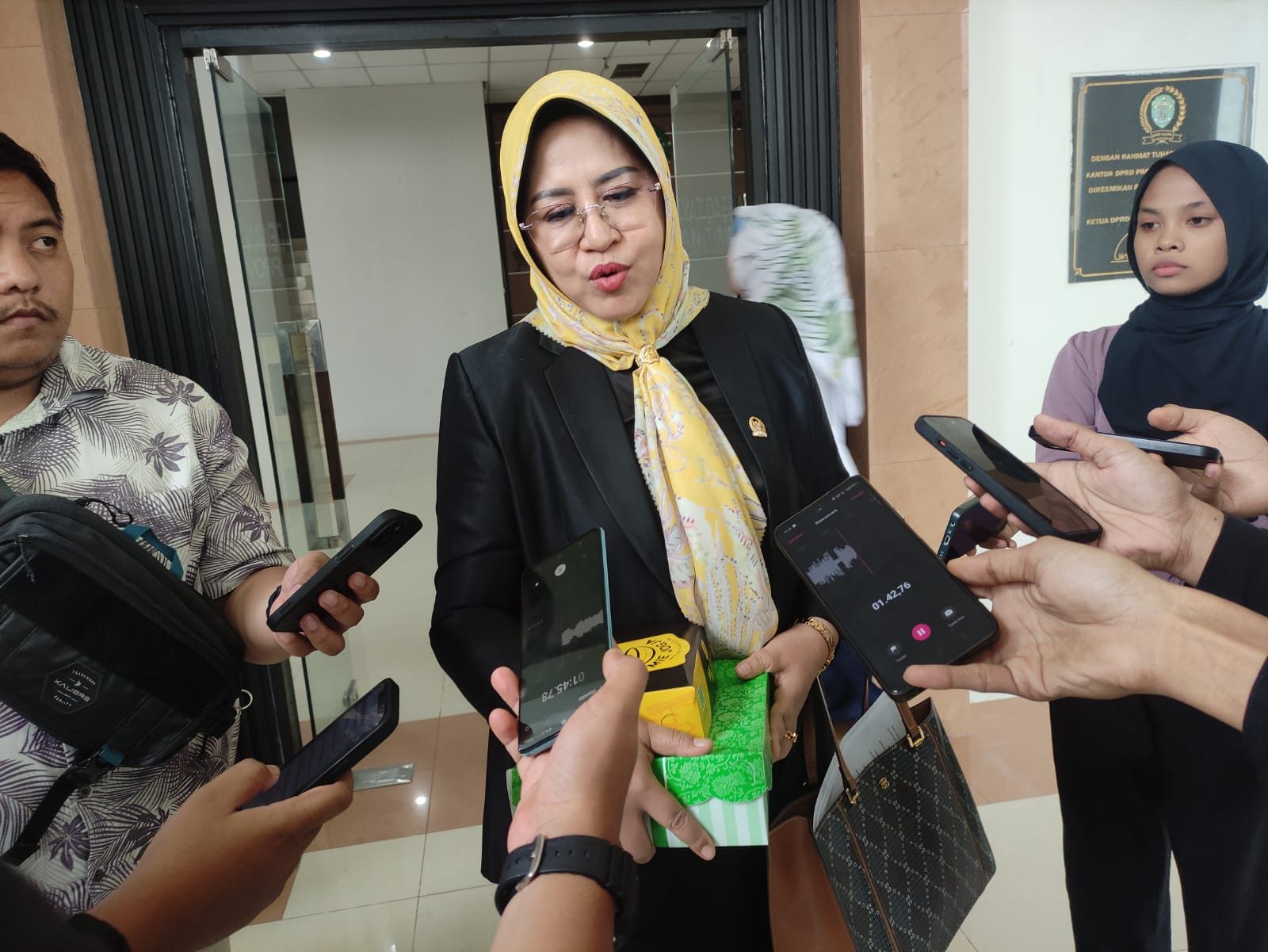 Anggota Komisi III DPRD Kaltim, Syarifatul Sya’diah
( Foto : Din/Klausa )