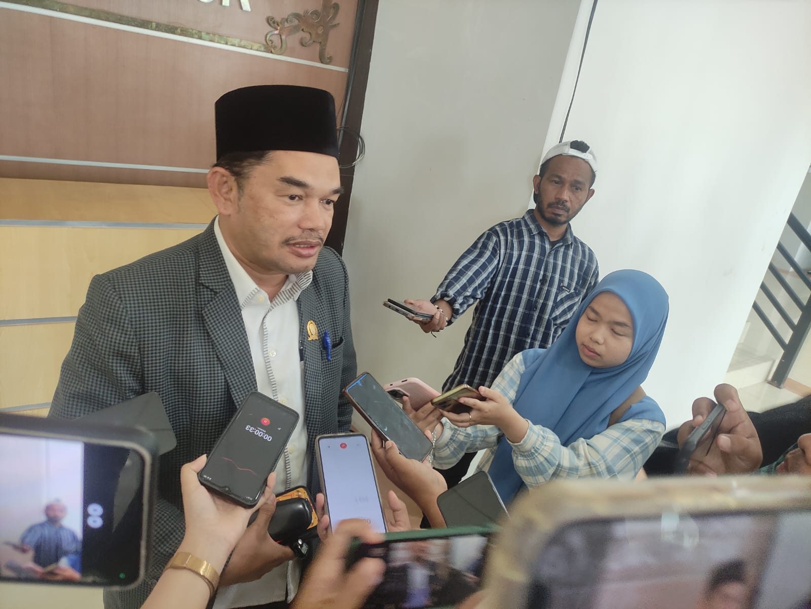 Ketua DPRD Kalimantan Timur, Hasanuddin Mas'ud.
( Foto : Din/Klausa )