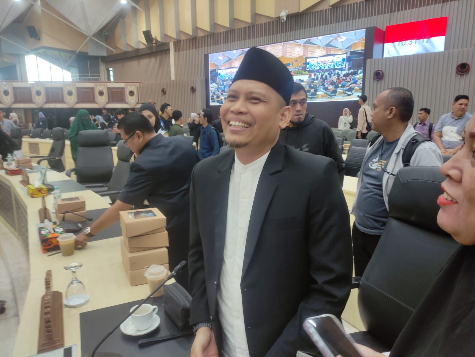 Sekretaris Komisi I DPRD Kalimantan Timur, Salehuddin.
( Foto : Din/Klausa )