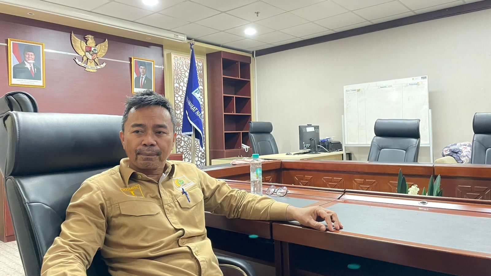 Anggota Komisi I DPRD Kaltim, Baharuddin Demmu.
( Foto : Din/Klausa )