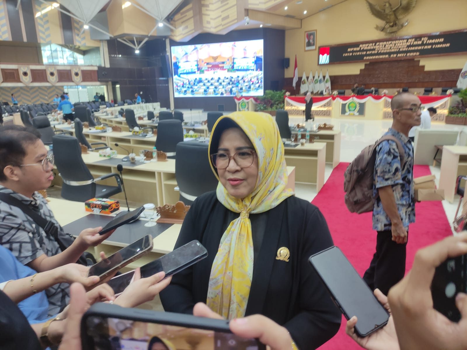Anggota Komisi III DPRD Kaltim, Syarifatul Sya’diah.
( Foto : Din/Klausa )