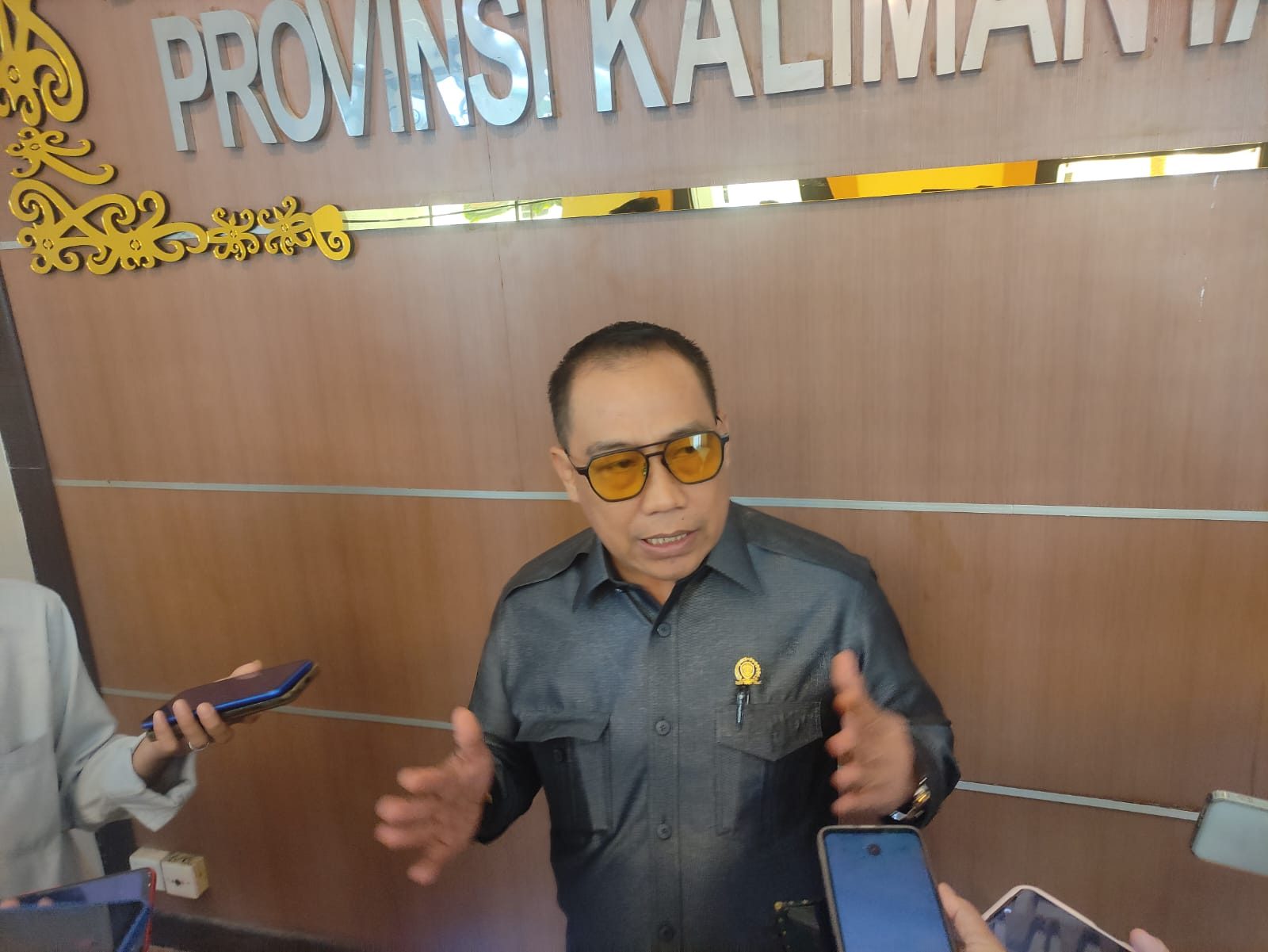 Anggota Komisi IV, Sarkowi V Zahry.
( Foto : Din/Klausa )