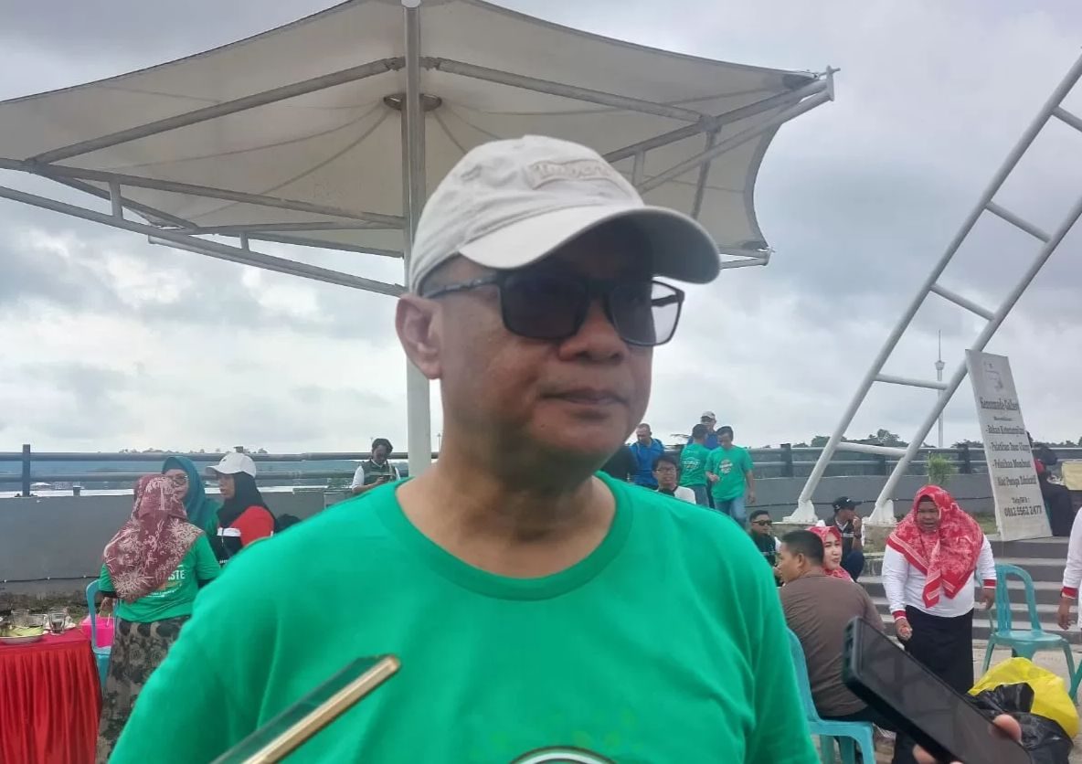 Kepala DLHK Kukar, Slamet Hadiraharjo. (Foto: Yah/Klausa)