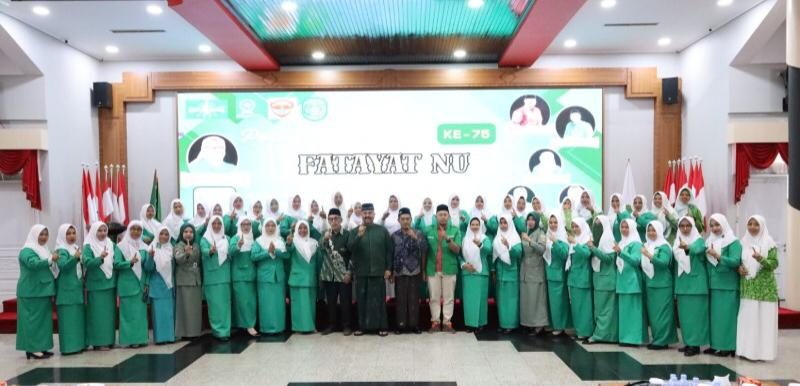 Hari puncak peringatan Harlah Fatayat NU ke-75 tahun 2025 berlangsung meriah di Pendopo Odah Etam, Sabtu (10/5/2025). (Foto: Yah/Klausa)