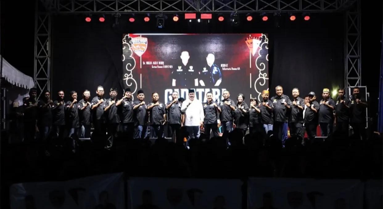 Bupati Kukar, Edi Damansyah Lantik Pengurus GADATARA. (Foto: Yah/Klausa)