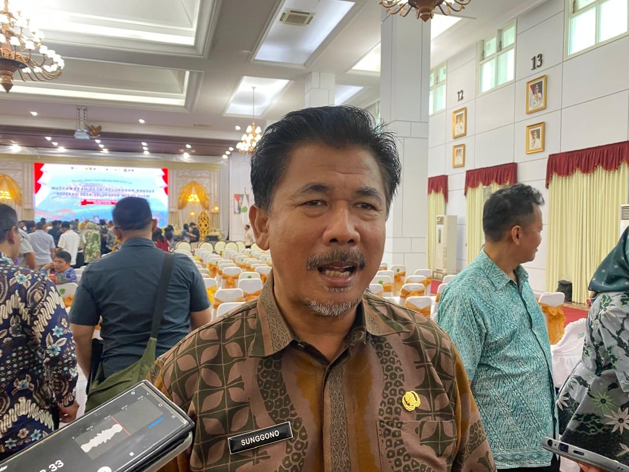 Sekda Kukar, Sunggono. (Foto: Yah/Klausa)