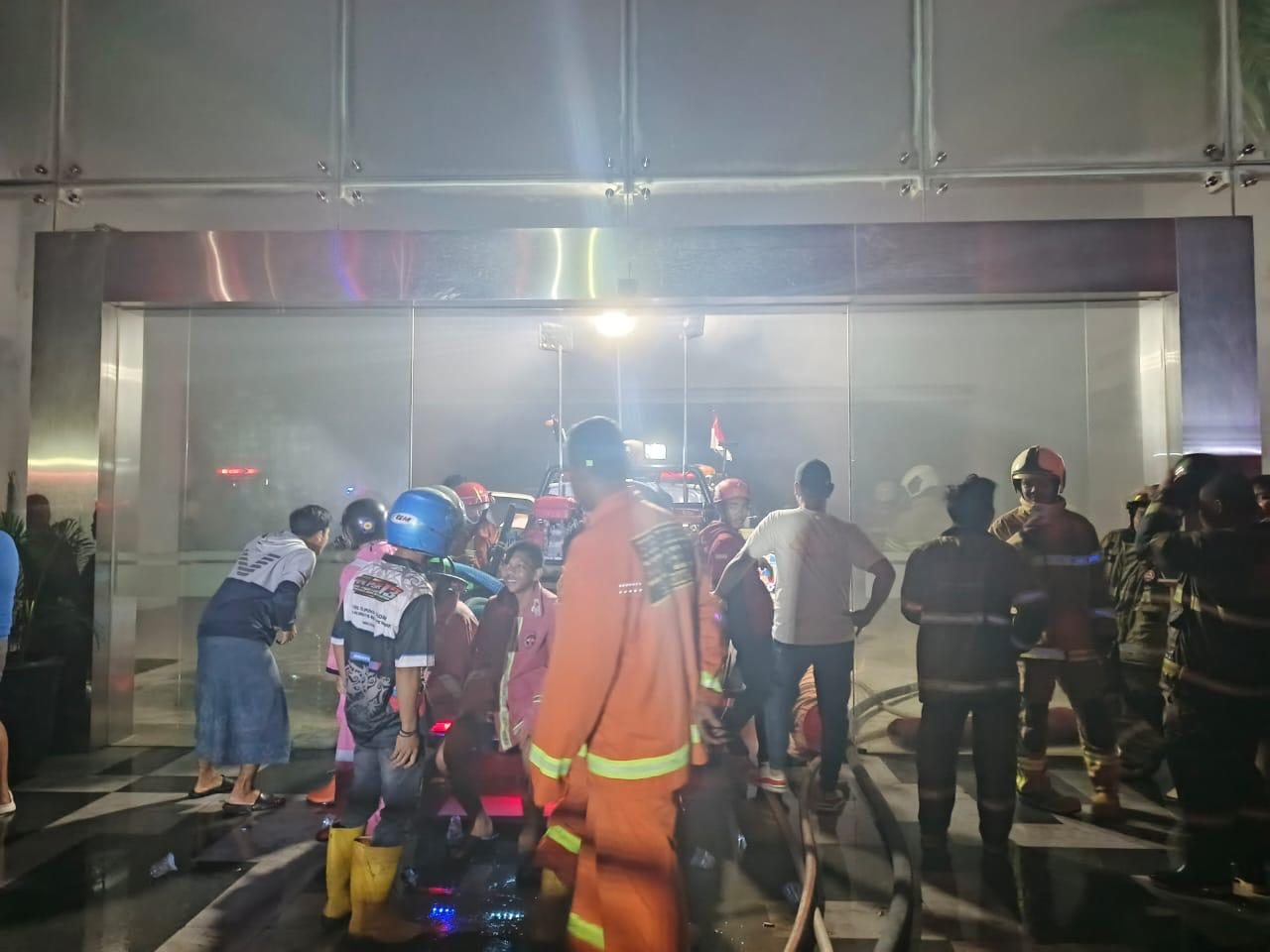 Foto : Kebakaran di Bigmal Samarinda. (Yah/Klausa)