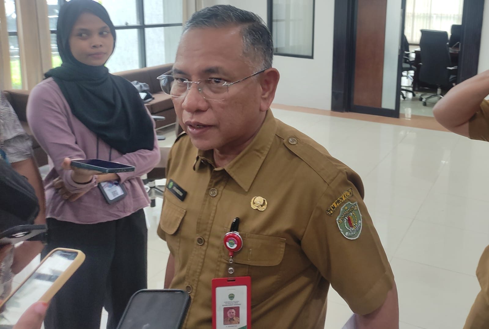 Plt Kepala Dinas Perhubungan (Dishub) Kalimantan Timur, Irhamsyah.
( Foto : Din/Klausa )