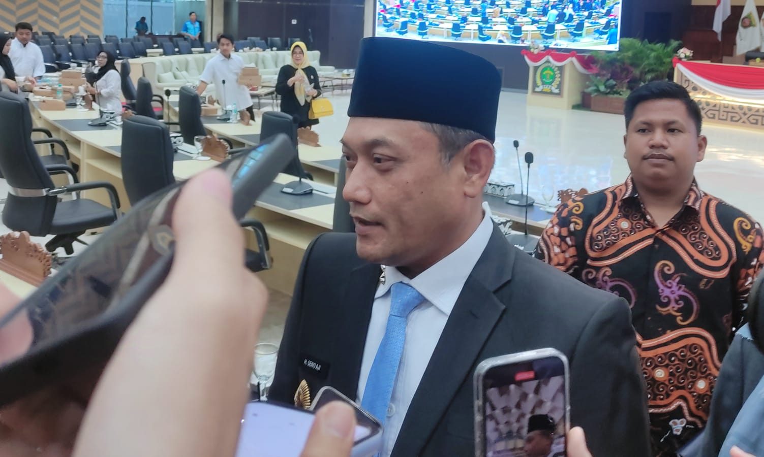 Wakil Gubernur Kalimantan Timur, Seno Aji.
( Foto : Din/Klausa )