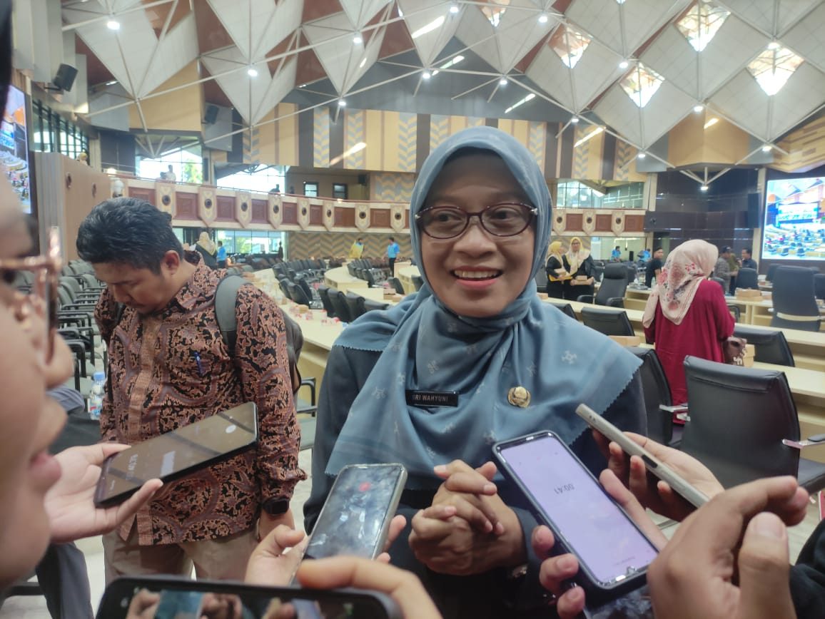 Sekretaris Daerah Provinsi Kaltim, Sri Wahyuni.
( Foto : Din/Klausa )