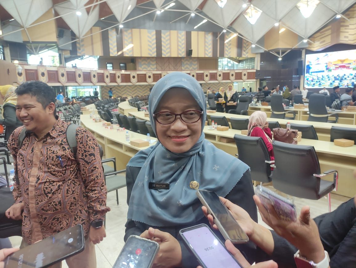 Sekretaris Daerah Provinsi Kaltim, Sri Wahyuni.
( Foto : Din/Klausa )