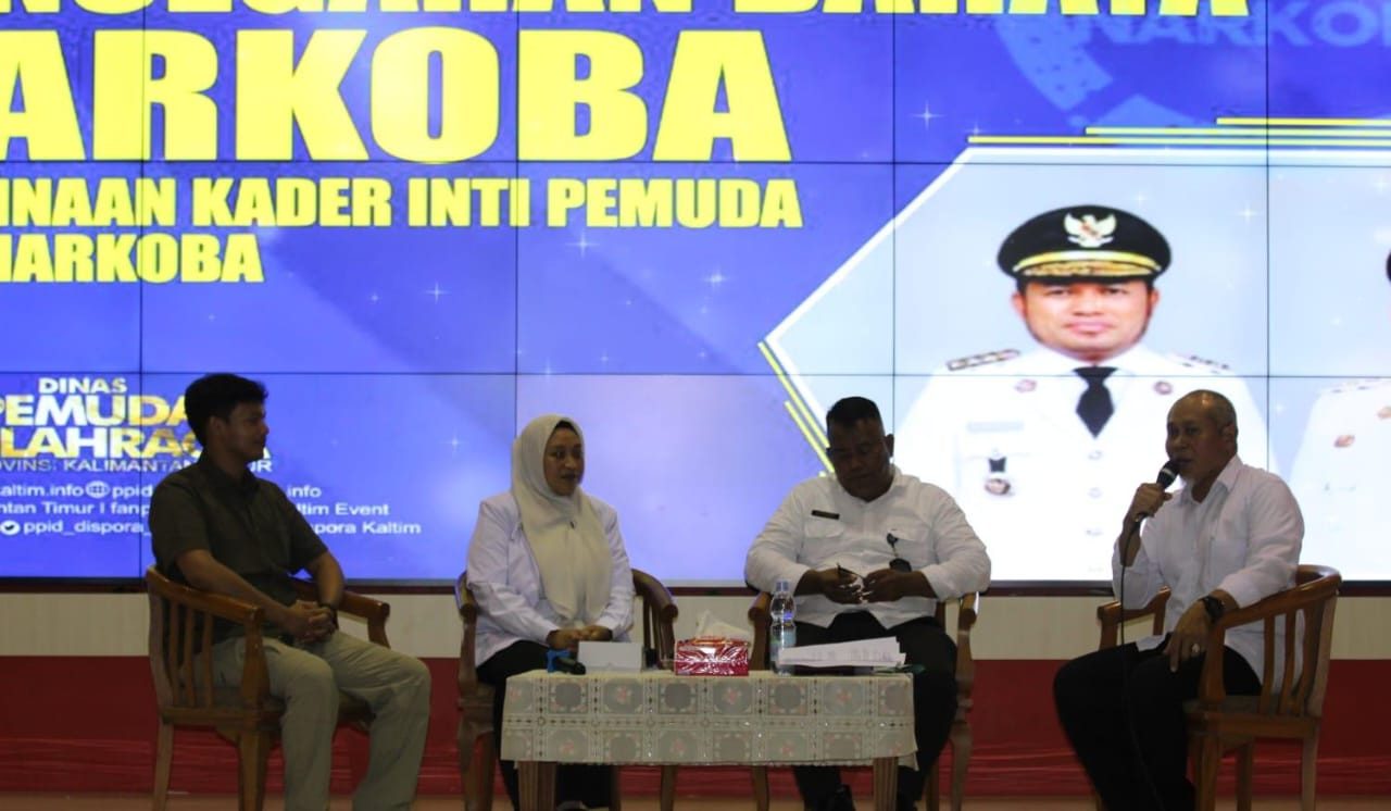 Kegiatan Pembinaan Kader Inti Pemuda Anti Narkoba. (Foto: Wan/Klausa)