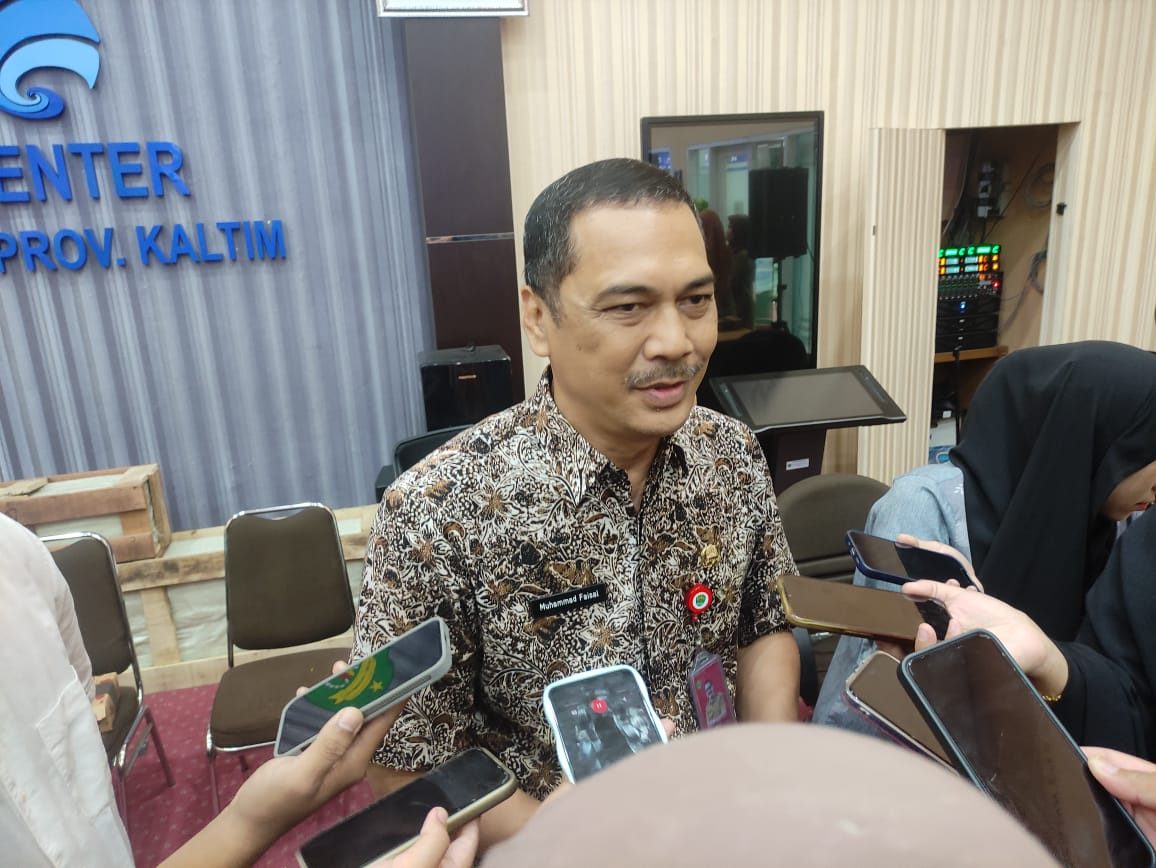 Kepala Diskominfo Kaltim, M. Faisal.
( Foto : Din/Klausa )