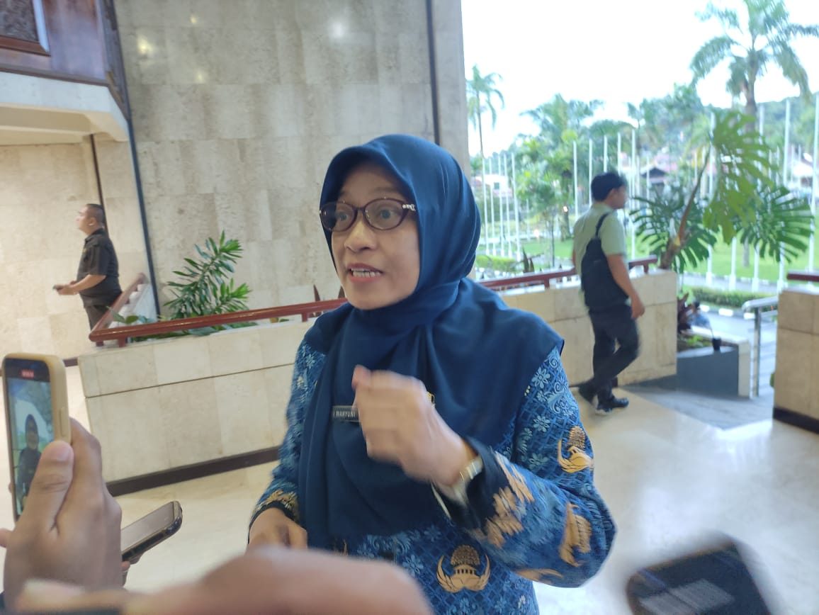 Sekdaprov Kaltim, Sri Wahyuni.
( Foto : Din/Klausa )
