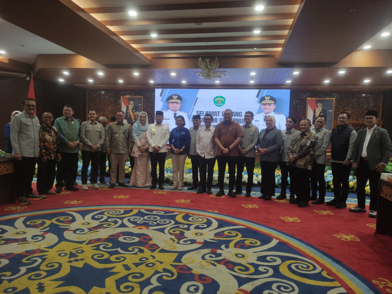Gubernur Kaltim, Rudy Mas'ud, pertemuan dengan Komisi VI DPR RI beserta Pejabat lain.
( Foto : Din/Klausa )