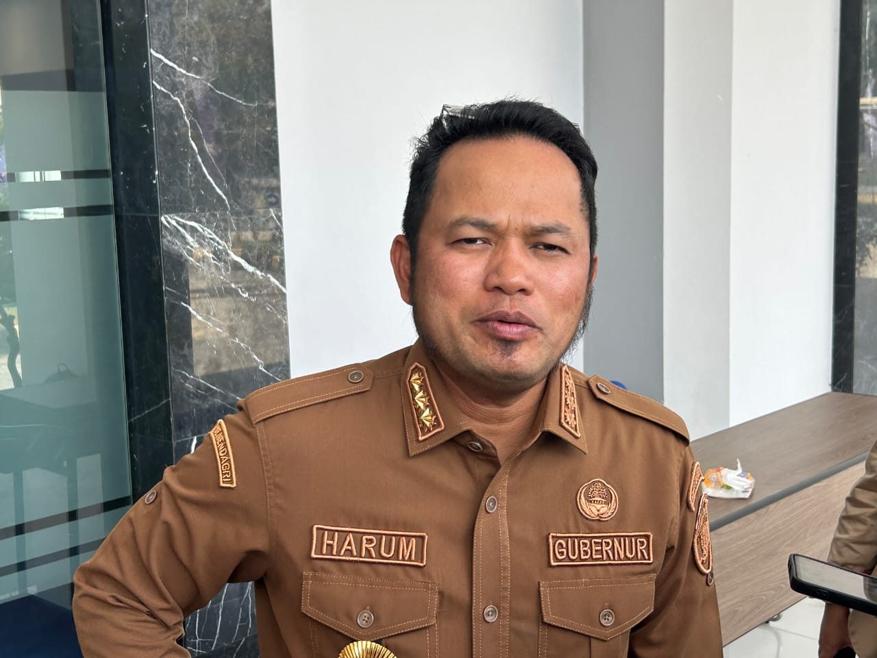 Gubernur Kaltim, Rudy Mas'ud. (Din/Klausa)