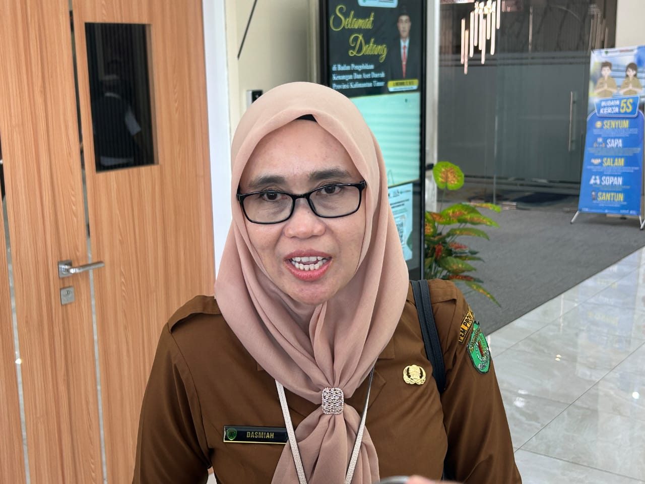 Kepala Biro Kesra Setdaprov Kaltim, Dasmiah. (Din/Klausa)
