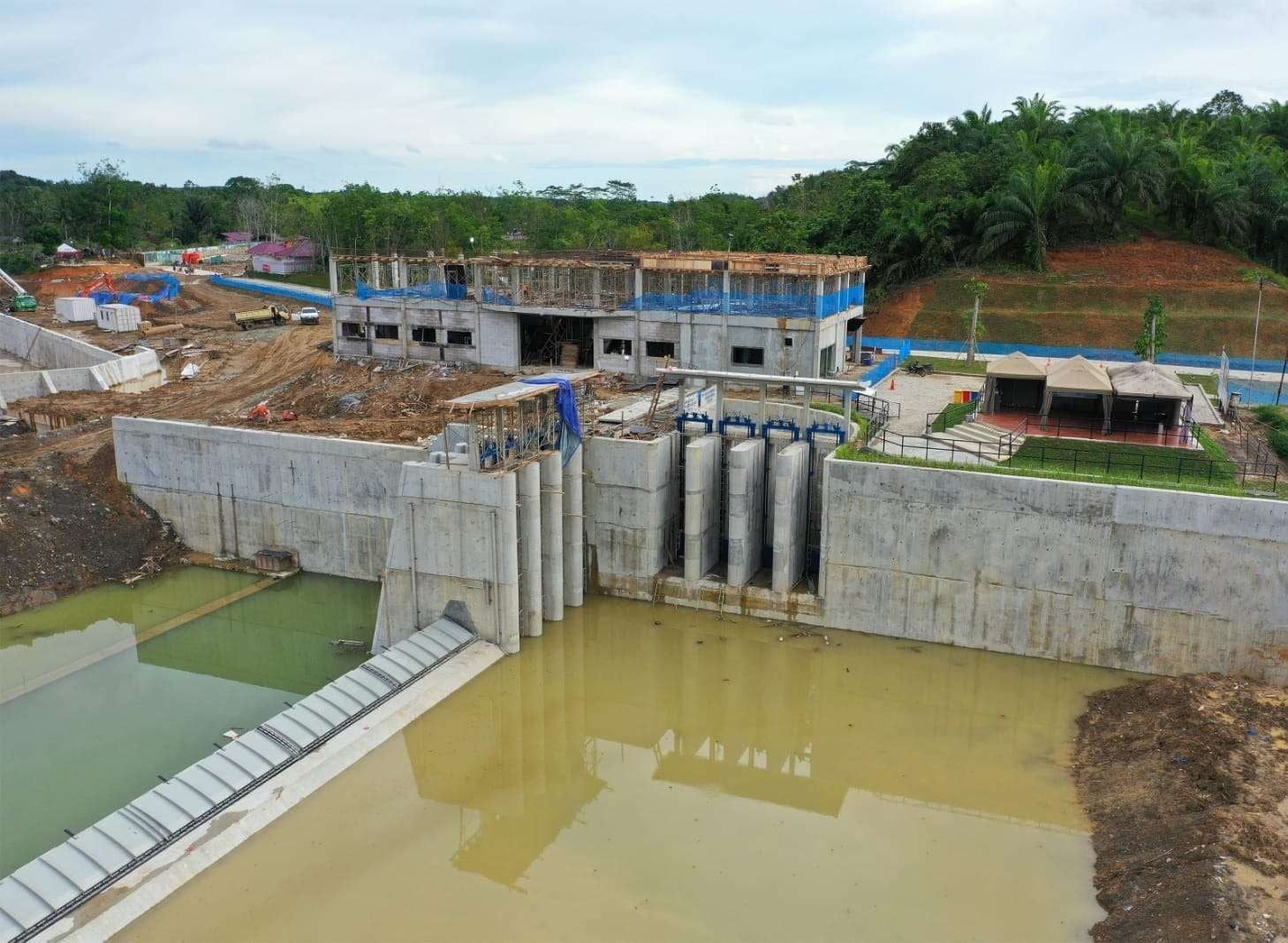 Bendungan Sepaku Semoi. (Istimewa)